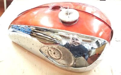 VTG OEM 1965 - 1967 BSA A65 A65L A65T 650 Lightning Thunderbolt Gas Tank w / Cap - Image 1 of 4