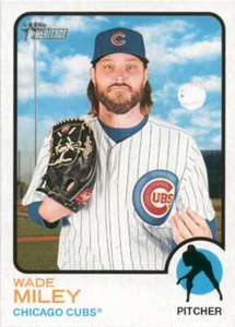 2022 Topps Heritage Wade Miley #716 Chicago Cubs - Picture 1 of 2