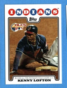 2008 Topps #128 Kenny Lofton ALCS Cleveland Indians - Picture 1 of 1