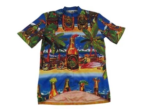 Vintage Surfdog Lager Pirate Brew Beer Hawaiian Cycling Bike Jersey Mens Medium - Picture 1 of 7