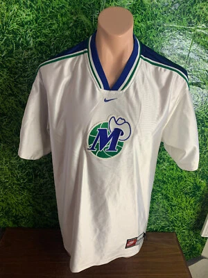 2000-01 Dallas Mavericks Baloncesto #13 Steve Nash S/S Camiseta de Tiro Grande Foto 1 de 4