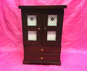 Bombay Company Vintage Wooden Keepsake Photo Frame Cabinet, Storage - Rare! - Picture 1 of 8