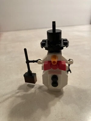LEGO 4” Snowman Christmas Tree Ornament With Broom - Image 1 of 3