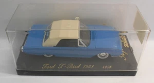 Solido 1/43 Scale Metal Model - SO214 FORD T-BIRD 1961 BLUE - Imagen 1 de 2