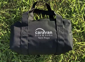 TENT PEG STORAGE BAG - HOLDS UP TO 40 pegs - Picture 1 of 3