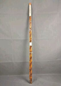 Vintage Lews Cane Fishing Pole Rod 12 Feet 3-Piece Challenger Deluxe 8-123 