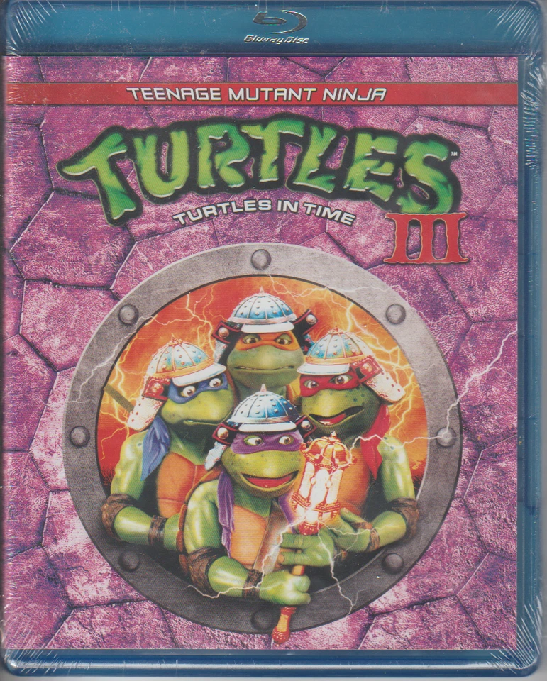 Teenage Mutant Ninja Turtles III: Turtles in Time (Blu-ray Disc, 2012) TMNT - Image 1 of 1