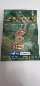 Cricket Australia  Collectable Ashes Action Heroes Badge-Pin  Mike Hussey - Bild 1 von 2
