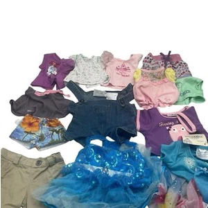 American Girl / Cabbage Kids / Build a Bear Lote de 16 muñecas ropa RARA - Imagen 1 de 16