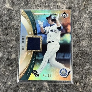 2005 Artifacts MLB Apparel Rainbow #BO Bret Boone Jsy/99 - Bild 1 von 6