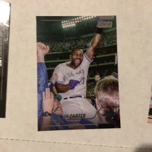 2022 Topps Stadium Club #75 Joe Carter Blue Jays MVP world series - Picture 1 of 1
