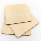 50 Wooden Square Drink Coasters for Home Table Mats - 5cm