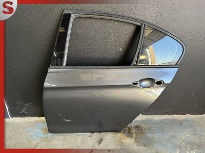 12-18 BMW F30 328i 335i 330e 340i Sedan Rear Left Driver Side Door Shell OEM - Image 1 of 4