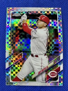 2021 #156 Joey Votto Topps Chrome Baseball X-Fractor Cincinnati Reds - Picture 1 of 2