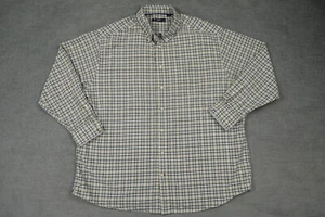 Cremieux Shirt Mens 3XB Multicolor Plaid Button Down Long Sleeve Pocket Cotton - Picture 1 of 15