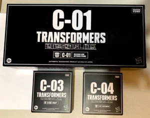 Transformers LOT Missing Link C-01 Optimus Prime,C-03 Bumblebee,C-04 Cliffjumper - Picture 1 of 11