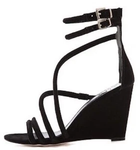 B Brian Atwood Sedini Wedge Sandals SZ 10 - NIB - Picture 1 of 3
