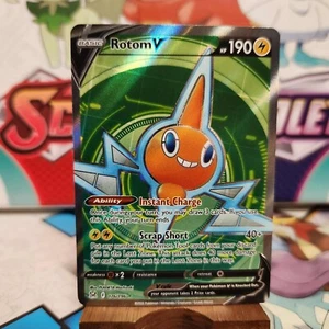 Rotom V 176/196 Full Art - Lost Origin - Pokemon TCG - SHIPS FAST - Picture 1 of 2