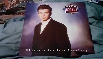 Rick Astley - Whenever You Need Somebody 12" Vinyl LP (RCA PL71529) 1987 Ex - Изображение 1 из 4