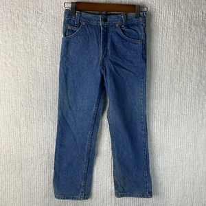 Vtg JC Penny Plain Pockets Boys SZ 8 Regular Straight Leg Jeans Made In USA NWT - Picture 1 of 16