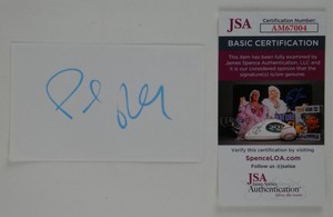 Paul Rudd Signed 3x5 Index Card Ant-Man Autographed JSA COA