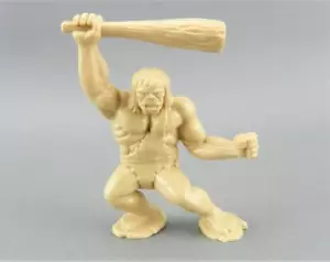 Vintage Marx Tim-Mee Prehistoric Playset 2" Caveman w/ Club Plastic Figure VGC - Picture 1 of 5