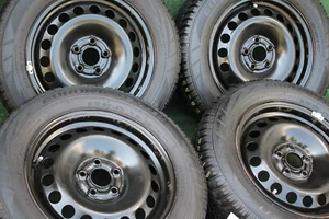 VW Polo VI Audi A1 Skoda Fabia Seat Arona Winterräder 185/65 R15 88T DOT:20 - Bild 1 von 16
