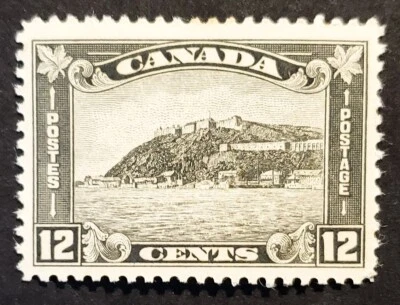 Stamps Canada Mint: #174  12c grey black Quebec Citadel single  F-VF MNH - Image 1 of 2