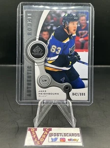 21/22 SP Game Used - JAKE NEIGHBOURS RETRO ROOKIE /999 #R-34 St. Louis Blues - Picture 1 of 3