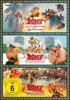 ASTERIX 3ER-DVD-BOX   3 DVD NEW - Image 1 of 2