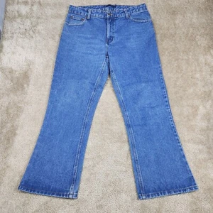 Bill Blass Jeans Women's Sz 12 Signature Fit Boot Cut High Rise Denim Blue A824 - Picture 1 of 10