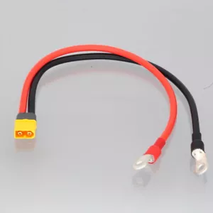 Ebike Battery XT60 Male 10AWG Charging Wire M6 6mm O Ring High Current Terminal - Picture 1 of 3
