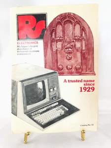 Vintage Electronics Catalog RS Industrial 1980 Electronic Components Tubes +++++ - Picture 1 of 17