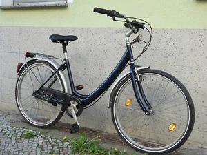 Frisch Werkstatt gepflegtes 100% ok perfekt Fahrrad Damen Rad Tiefeinsteiger top - Bild 1 von 18