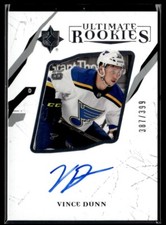 2017-18 Upper Deck Ultimate Collection Vince Dunn Rookie Auto 387/399 #70