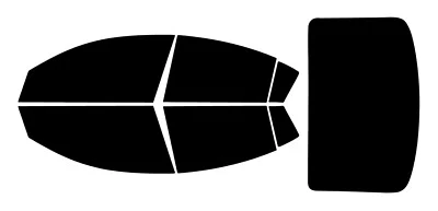 Window Tint For Mazda3 Sedan 2004-2009 Precut Nano Ceramic Car Film Kit - Image 1 of 4