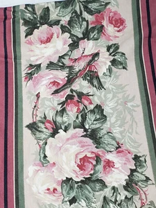 Mantel de cabaña Shabby Chic personalizado vintage con volantes floral rosa azul verde  - Imagen 1 de 7