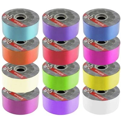 100 Yard Rolls of 50mm Poly Ribbon! Florist Polypropylene PP Plastic