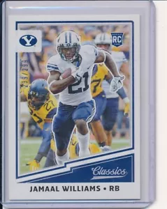 JAMAAL WILLIAMS 2017 PANINI CLASSICS RED BACK ROOKIE CARD RC 239/299 - Picture 1 of 1