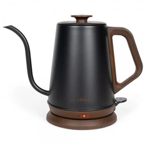 Präzisions Wasserkocher Schwanenhals 1 2L 1000W Schwarz Livoo DOD206 - Bild 1 von 3