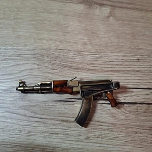 Pluma ametralladora vintage de latón hecha a mano - Imagen 1 de 8