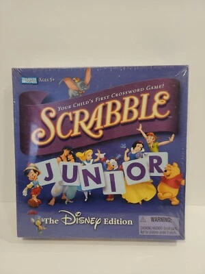 VINTAGE Parker Brothers Scrabble Junior The Disney Edition Board Game Brand New  - Image 1 of 4