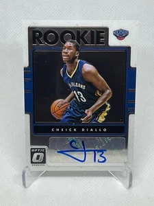 Cheick Diallo 2016-17 Donruss Rookie RC Auto (Pelicans) - Imagen 1 de 2