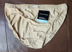 NWT EXOFFICIO GIVE-N-GO HIGH CUT BRIEF Travel Panty Underwear Nude MED 8-10 - Picture 1 of 1