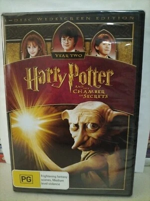 Harry Potter and the Chamber of Secrets DVD (BRAND NEW & SEALED) FREE POST  - Image 1 of 2