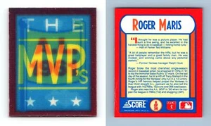 Roger Maris #8 Score 1990 Baseball Magic Motion Trivia Card - Picture 1 of 1