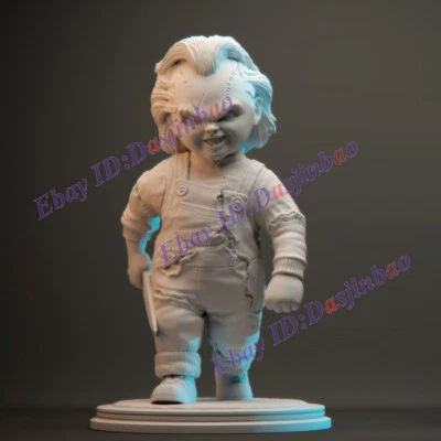 Horror Film Character 3D Print Model Kit Unpainted Unassembled 15cm GK - Image 1 of 4