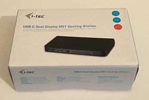 i-tec USB-C Dual Display MST Docking Station - Picture 1 of 6