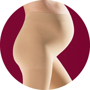 Memory Aloe Vera KKL2 Umstands Kompressionsstrumpfhose AT/U geschlossene Spitze - Bild 1 von 5