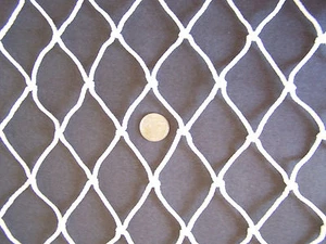 Alimentador de heno para caballos 8' X 12' nailon blanco 4 M.M. Mallas de 2" #48 - Imagen 1 de 1